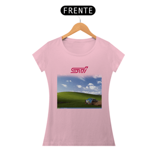 Nome do produtoCamiseta Automotiva Feminina - Subaru STI