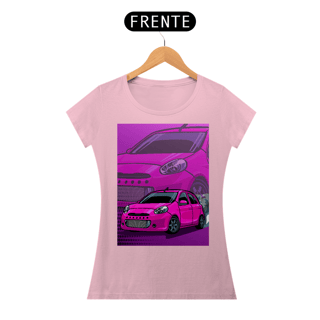 Nome do produtoCamiseta Automotiva Feminina - Nissan March