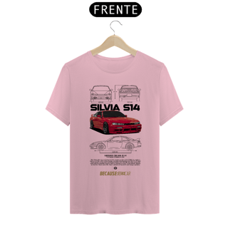 Nome do produtoCamiseta Gearhead - Nissan Silvia S14 - Because race car