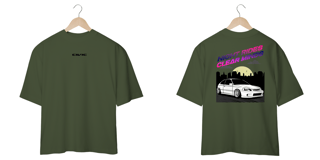 Nome do produtoCamiseta Oversized Civic - Night rides clear minds