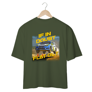 Nome do produtoCamiseta Oversized Subaru If in doubt Flat out