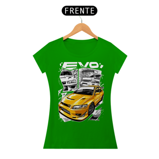 Nome do produtoCamiseta Feminina - Lancer EVO