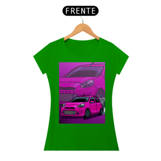 Nome do produtoCamiseta Automotiva Feminina - Nissan March