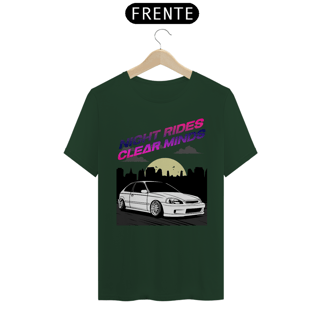Nome do produtoCamiseta Automotiva Civic - Night Rides Clear Minds