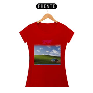 Nome do produtoCamiseta Automotiva Feminina - Subaru STI