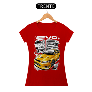 Nome do produtoCamiseta Feminina - Lancer EVO