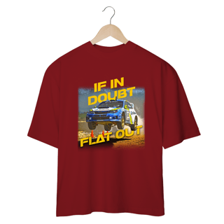Nome do produtoCamiseta Oversized Subaru If in doubt Flat out