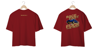 Nome do produtoCamiseta Oversized - Race Fast