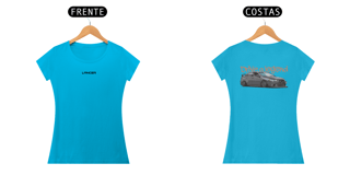 Nome do produtoCamiseta Automotiva Feminina - Lancer 