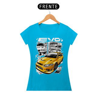 Nome do produtoCamiseta Feminina - Lancer EVO