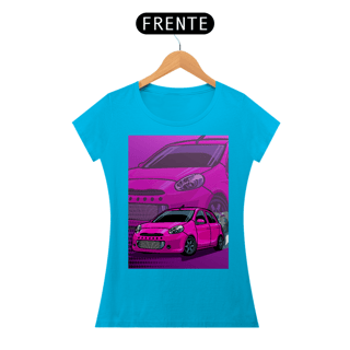 Nome do produtoCamiseta Automotiva Feminina - Nissan March