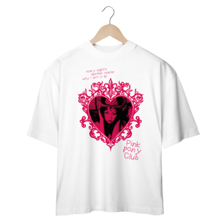 Nome do produto Camiseta Oversized Pink Pony Club