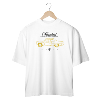 Nome do produto Camiseta Oversized Manchild Branco