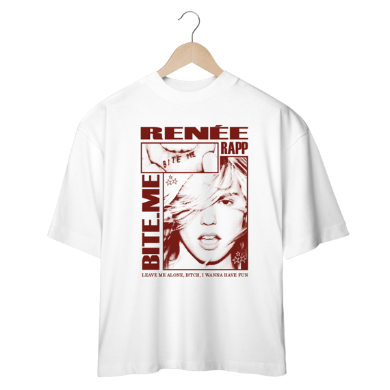 Camiseta Oversized Bite Me