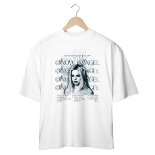 Camiseta Oversized Snow Angel Branca