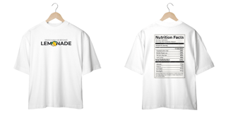 Nome do produto Camiseta Oversized Lemonade