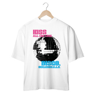 Nome do produto Camiseta Oversized Kiss & Disco