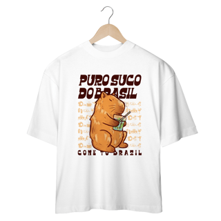 Nome do produto Camiseta Oversized Puro Suco do Brasil