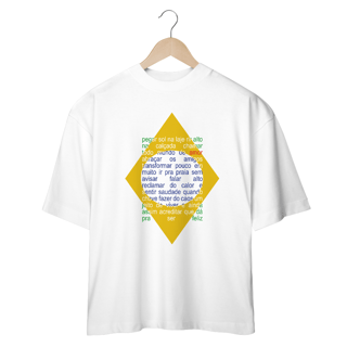 Nome do produto Camiseta Oversized Amor