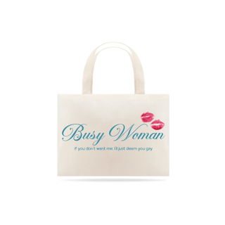 Nome do produto Ecobag Busy Woman
