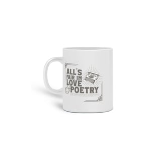 Nome do produto Caneca Love & Poetry
