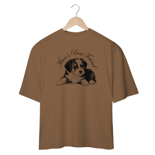 Nome do produto Camiseta Oversized Mans Best Friend