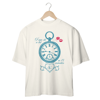 Nome do produto Camiseta Oversized 15 Minutes