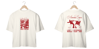 Nome do produto Camiseta Oversized L&H World Tour