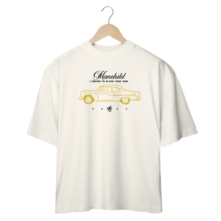 Nome do produto Camiseta Oversized Manchild Branco