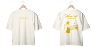 Nome do produto Camiseta Oversized They Choose Me Branco