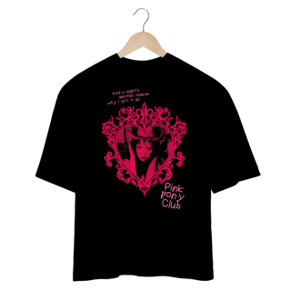 Nome do produto Camiseta Oversized Pink Pony Club