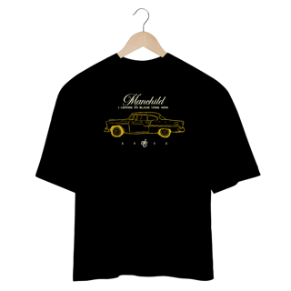 Nome do produto Camiseta Oversized Manchild Preto