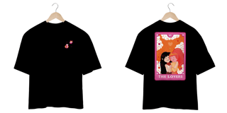 Nome do produto Camiseta Oversized Jujuba & Marceline