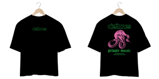 Nome do produto Camiseta Oversized Private Music