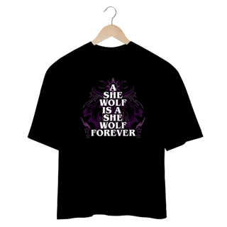 Nome do produto Camiseta Oversized She Wolf