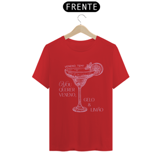 Nome do produto Camiseta Veneno, Gelo e Limão