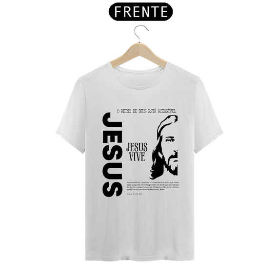 Camisa Unissex Quality - Jesus Vive