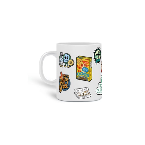 Caneca de Porcelana - Team Jesus