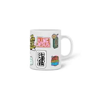 Nome do produto Caneca de Porcelana - Team Jesus