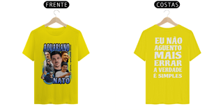 Nome do produto CAMISETA FRENTE E COSTA AQUARIANO NATO