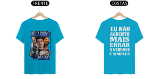 Nome do produto CAMISETA FRENTE E COSTA AQUARIANO NATO