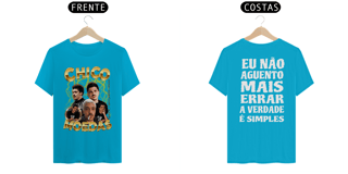 Nome do produto CAMISETA FRENTE E COSTA CHICO MOEDAS