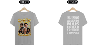 Nome do produto CAMISETA FRENTE E COSTA CHICO MOEDAS