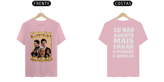 Nome do produto CAMISETA FRENTE E COSTA CHICO MOEDAS