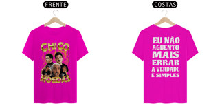 Nome do produto CAMISETA FRENTE E COSTA CHICO MOEDAS