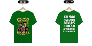 Nome do produto CAMISETA FRENTE E COSTA CHICO MOEDAS