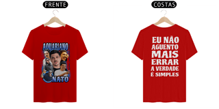 Nome do produto CAMISETA FRENTE E COSTA AQUARIANO NATO