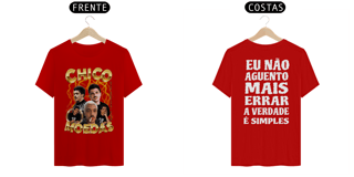 Nome do produto CAMISETA FRENTE E COSTA CHICO MOEDAS