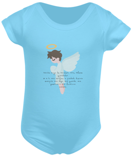 Nome do produto Body infantil Santo Anjo