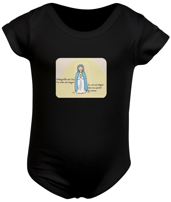 Body infantil Mãezinha do Céu